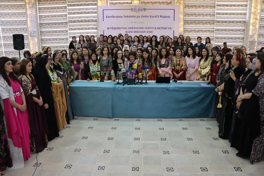 Encamnameya Konferansa Yekemîn a Jinên Kurd li Rojava