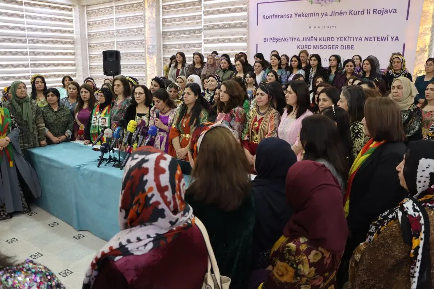 Encamnameya Konferansa Yekemîn a Jinên Kurd li Rojava