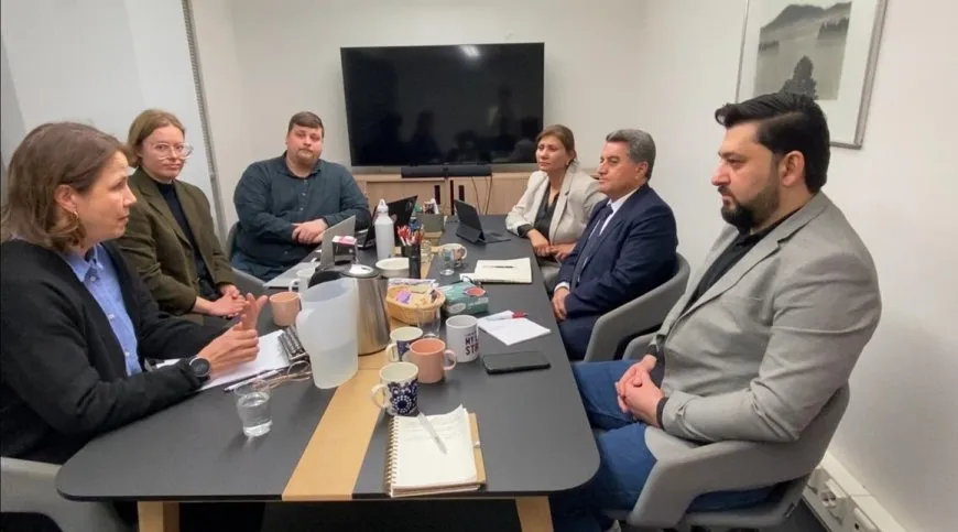 Şandeya Rêveberiya Xweser bi Partiya Çep a Fînlandiyayê re civiya