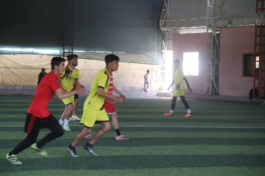 Turnuvaya fotbolê ya xwendekarên Amûdê bi dawî bû
