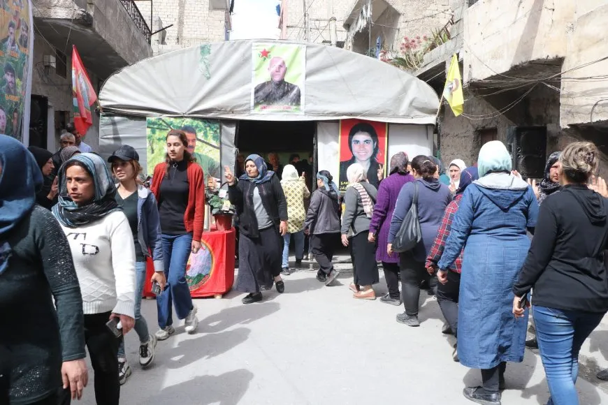 Sersaxî ji malbata şehîd Berxwedan Şêrawa re xwestin