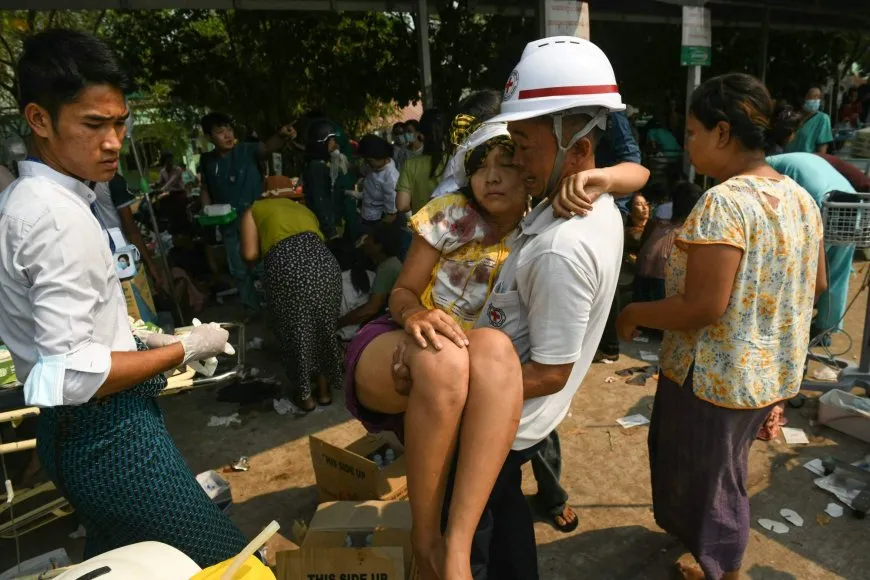 Bîlançoya erdheja li Myanmarê giran dibe