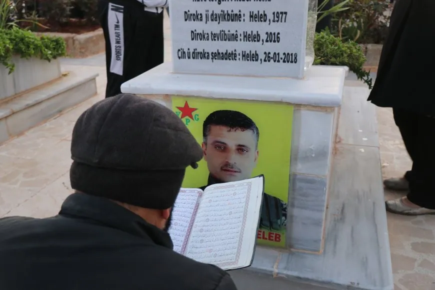 Bi wesîleya cejnê serdana gorên şehîdan hat kirin