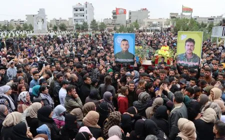 Li Qamişloyê merasîmê şehîdên Bendavê û Dêr Hafirê