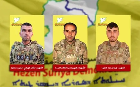 3 şervanên QSD’ê di qezayekê de şehîd bûn