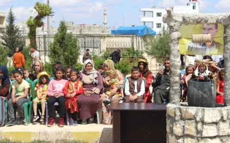 Li Kobanê gaziyên şer û malbatên wan 4’ê Nîsanê pîroz kir