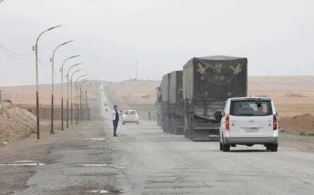 Hêzên Şamê nehişt konvoya alîkariyan derbasî perava Sûriyeyê bibe