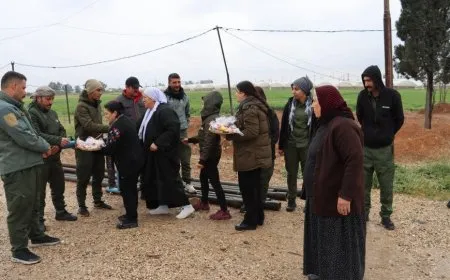 Yekitiya Jinên Êzîdî serdana Hêzên Ewlekariya Hundirîn kir