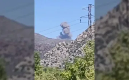 Artêşa Tirk a dagirker sînorê Dihokê bombebaran kir