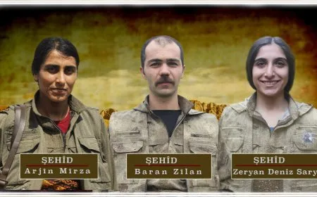 HPG: Hevrêyên me Arjîn, Zeryan û Baran li Zapê şehîd bûn