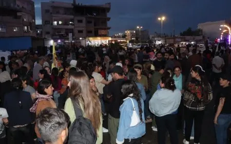 Konvoya xelkê Firatê piştî nobed dewrî gelê Cizîrê kir vegerî Kobanê
