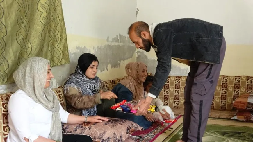 Di roja duyemîn a cejnê de malbatên şehîdan hatin ziyaretkirin