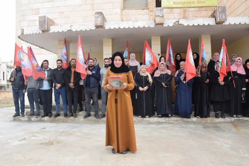 Malbatên şehîdan êrişa li ser mezara Şehîdan a Minbicê şermezar kir