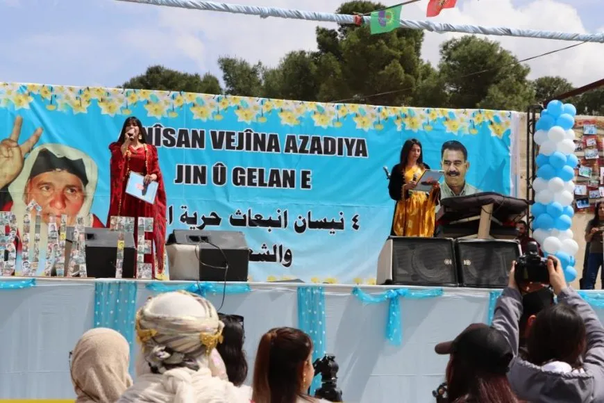Bi hezaran şêniyên kantona Firatê 4`ê Nîsanê pîroz kir