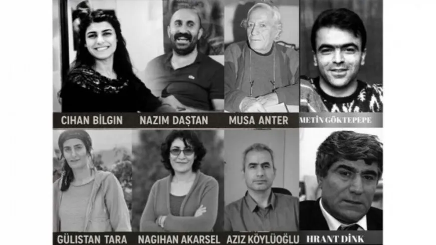’Tirkiyeyê di nava 5 salan de herî kêm 15 rojnamevan qetil kirin’