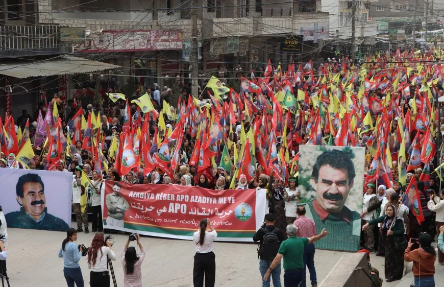 Bi hezaran kesî banga azadiya fîzîkî ya Rêber Abdullah Ocalan kir