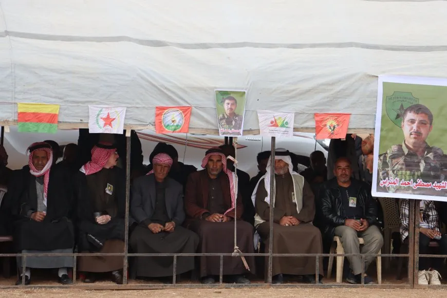 Ji bo şehîd Ehmed Qamişlo merasîma xiyabî hate lidarxistin