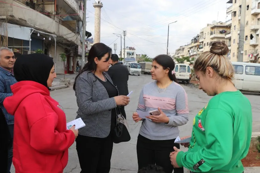 Li Şêxmeqsûd û Eşrefiyê kampanyaya "Bi hev re em bajarê xwe xweşik bikin"