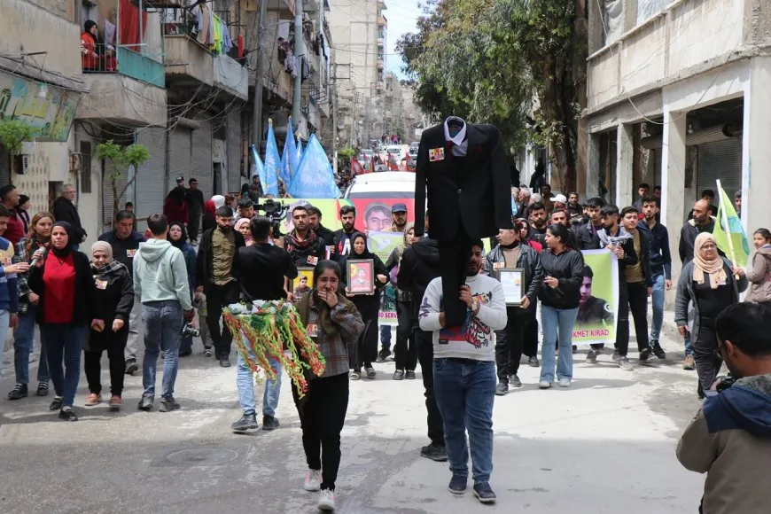 Li Helebê şehîdek hat oxirkirin û merasîma xiyabî ya 2 şehîdan hat lidarxistin