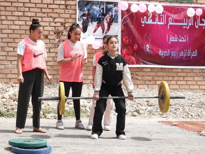Nivîsgeha Jinan Festîvala 2'yan a Biharê li dar xist