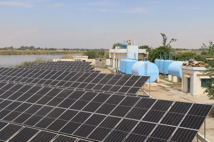 Projeya pergala enerjiya rojê ya stasyona Dîbanê bi dawî bû