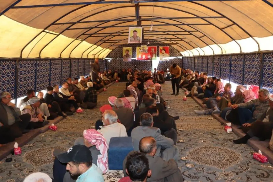 Sersaxî dan malbatên şehîd Çiyager û şehîd Şiyar