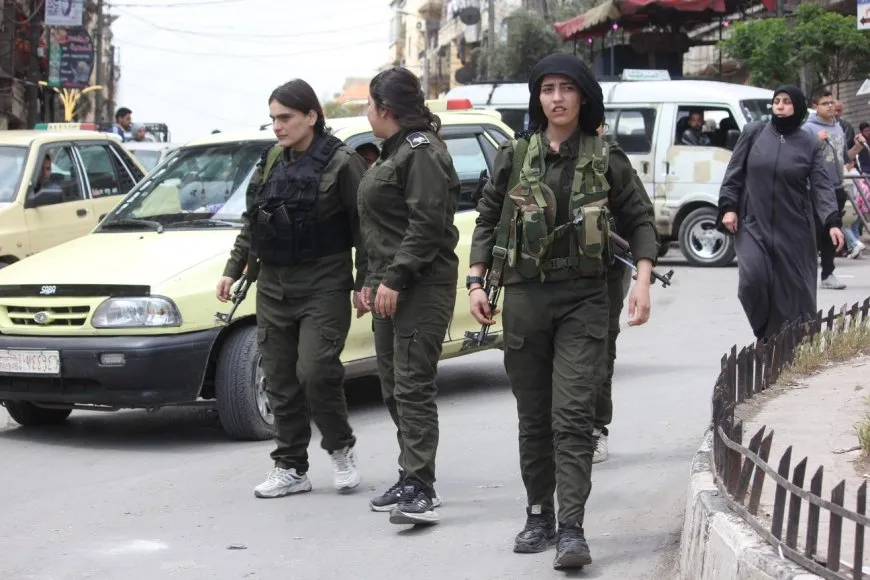 Hêzên Ewlekariya Hundirîn-Jin li Şêxmeqsûdê aramiyê pêk tînin