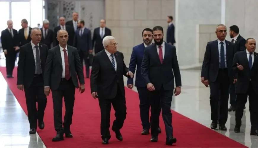 Serokê Filistînê serdana Şamê kir