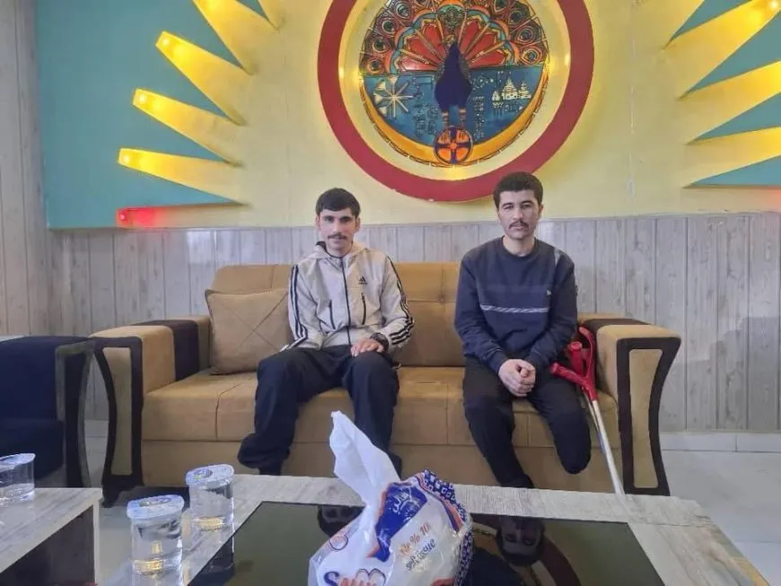 2 ciwanên Êzîdî ku QSD'ê rizgar kiribûn radestî Mala Êzîdiyan hatin kirin