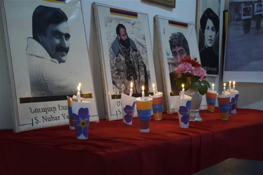 Qurbaniyên komkujiya Ermeniyan hatin bibîranîn