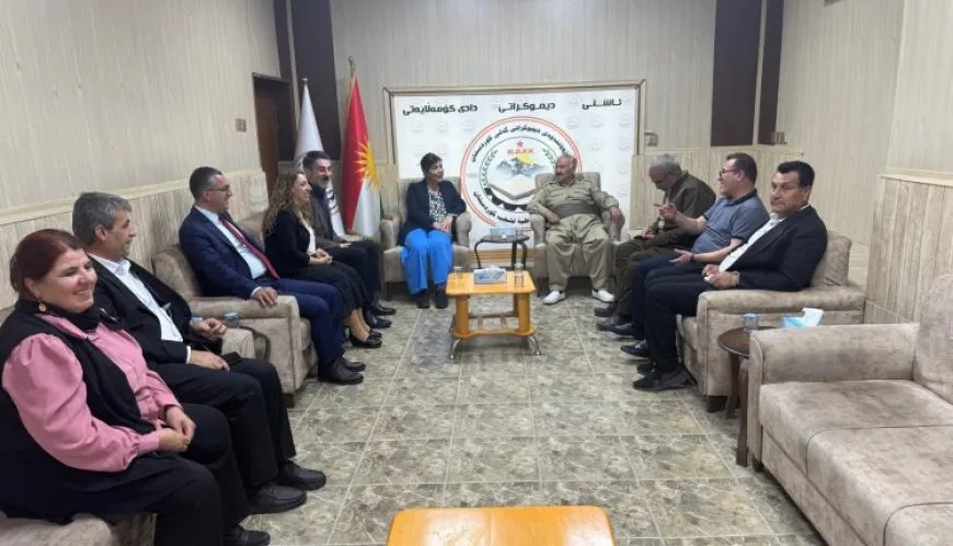Hevdîtinên şandeya HDK, DEM Partî û DBP’ê yên li Başûr bidawî bûn