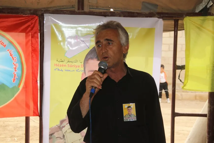 Xelkê Amûdê bi merasîmeke xiyabî xatir ji şehîd Milîtan Rojava xwest