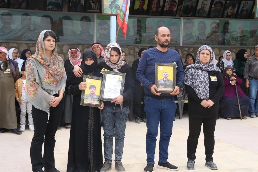 Xelkê Şêxmeqsûdê xatir ji 2 şehîdên xwe xwest