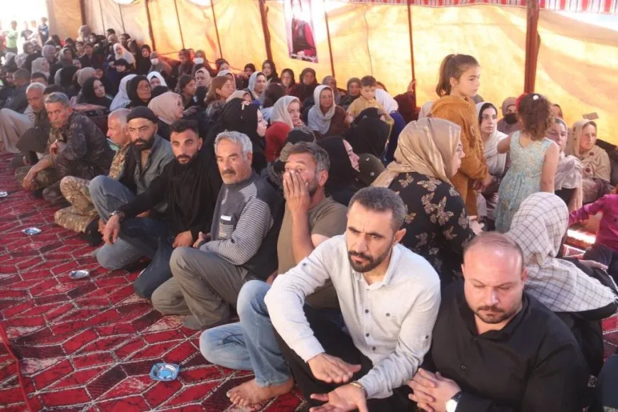 Sersaxî ji malbatên 3 şehîdan re xwestin