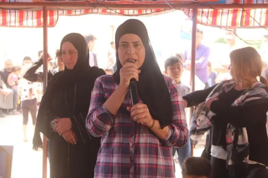 Sersaxî ji malbatên 3 şehîdan re xwestin