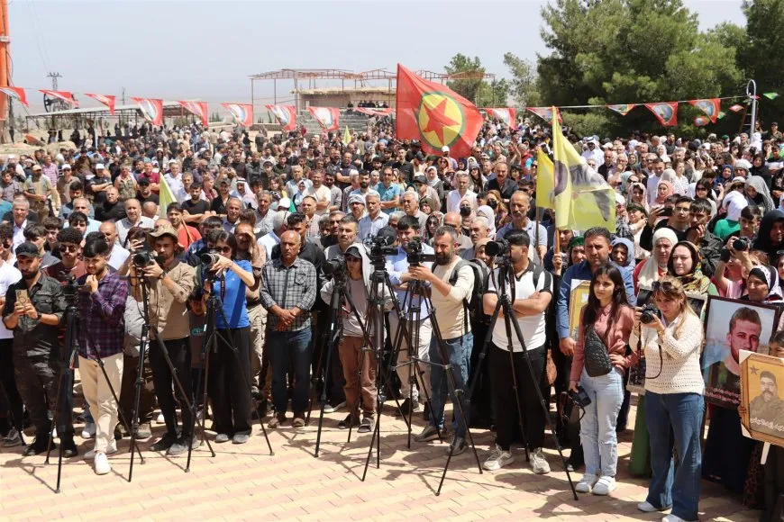 Şehîdên Qereçoxê li cihê êrişê hatin bibîranîn