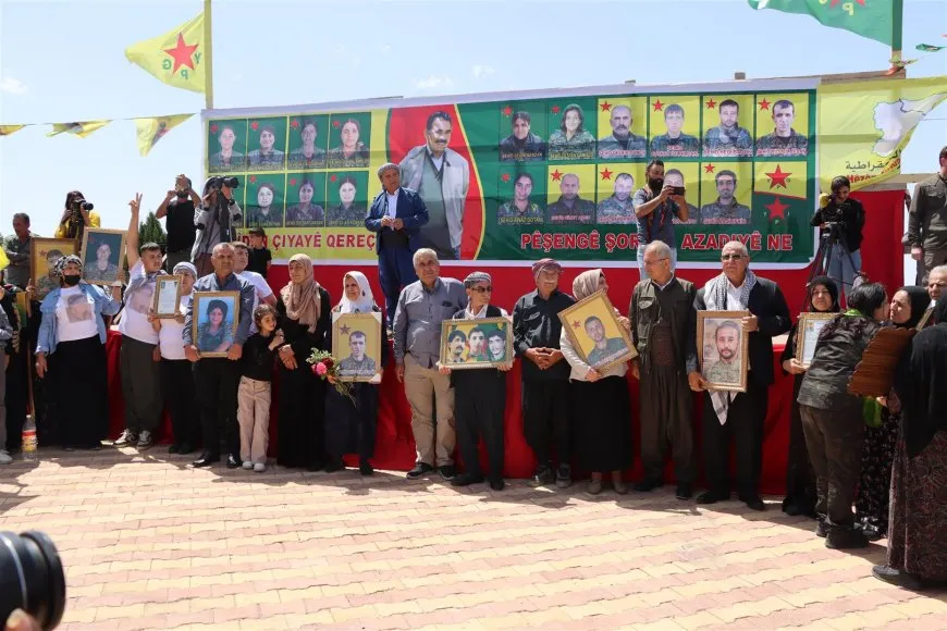 Şehîdên Qereçoxê li cihê êrişê hatin bibîranîn