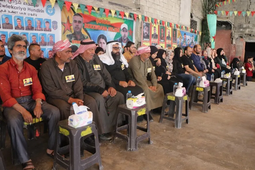 Şêniyên Helebê sersaxî dan malbatên şehîdan Mezlûm û Gîvara
