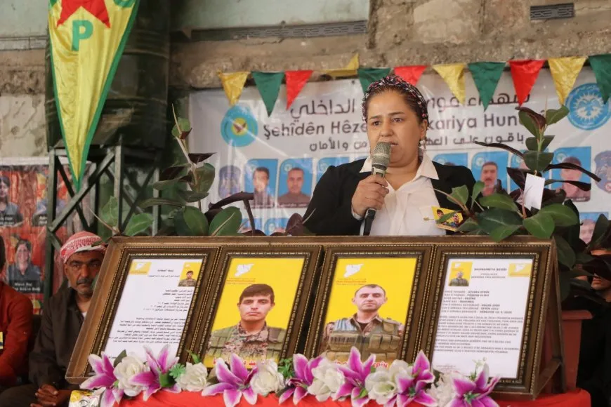 Şêniyên Helebê sersaxî dan malbatên şehîdan Mezlûm û Gîvara