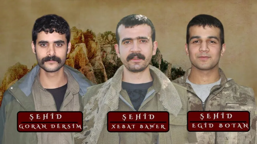 HPG'ê nasnameyên şehîdên Guherzê aşkera kirin