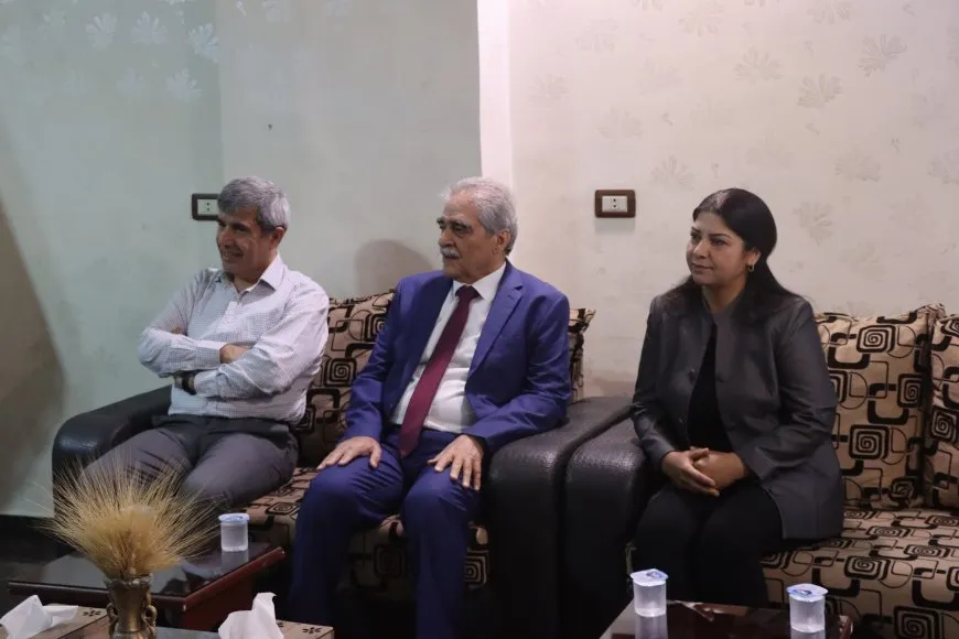 Şandeya DEM Partî û DBP’ê serdana MSD`ê kir