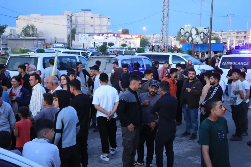 Konvoya xelkê Firatê piştî nobed dewrî gelê Cizîrê kir vegerî Kobanê