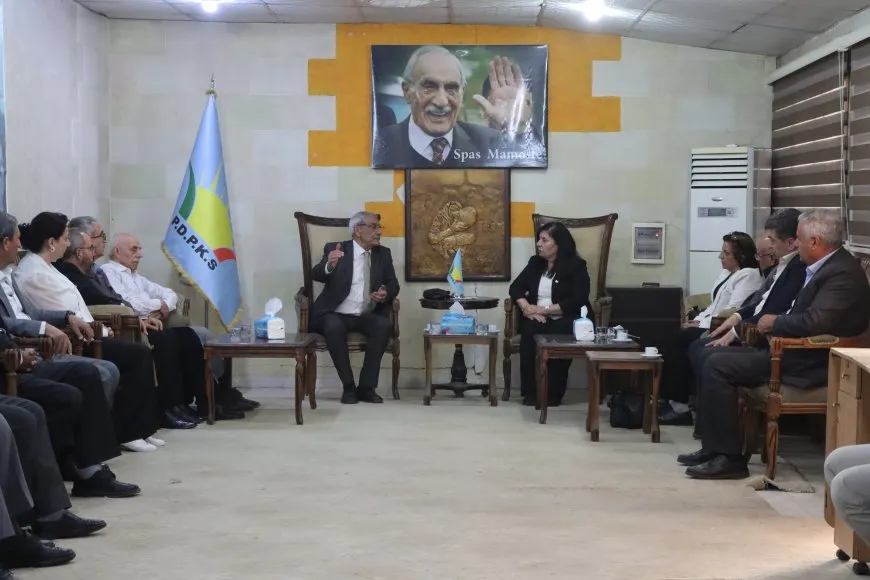 KNK`ê serdana partiyên siyasî kir