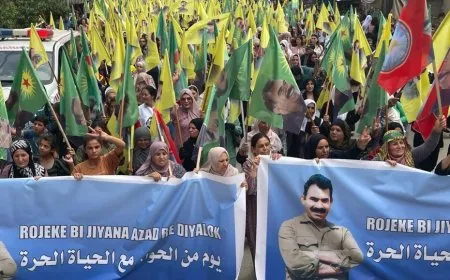 Li 4 bajaran bi hezaran jin ji bo azadiya fîzîkî ya Rêber Abdullah Ocalan dimeşin