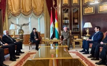 Masûd Barzanî ji bo Onder peyama sersaxiyê da