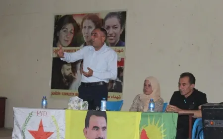 PYD li Çilaxayê bi rûspî û şêxên eşîran re civiya