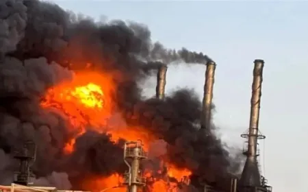 Li parzûngeha petrolê ya Bêcî teqînek rû da
