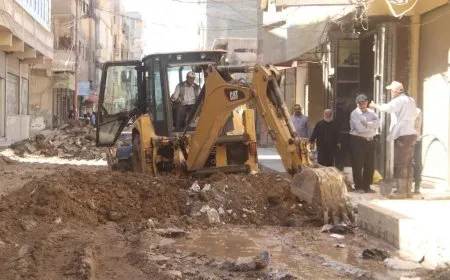 Şaredariya Gel a Reqayê dest bi xebatên asfaltkirina rêyan kir