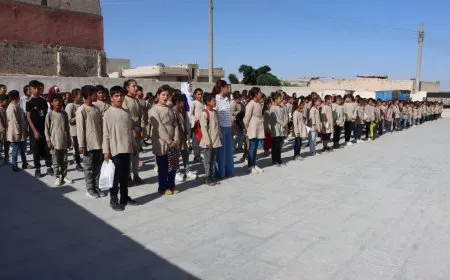 Nameya Rêber Apo li du dibistanên Kobanê hat xwendin