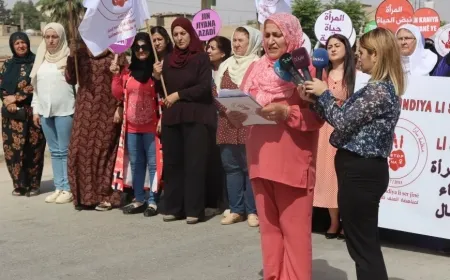 Li Qamişloyê kuştina jinekê hate şermezarkirin